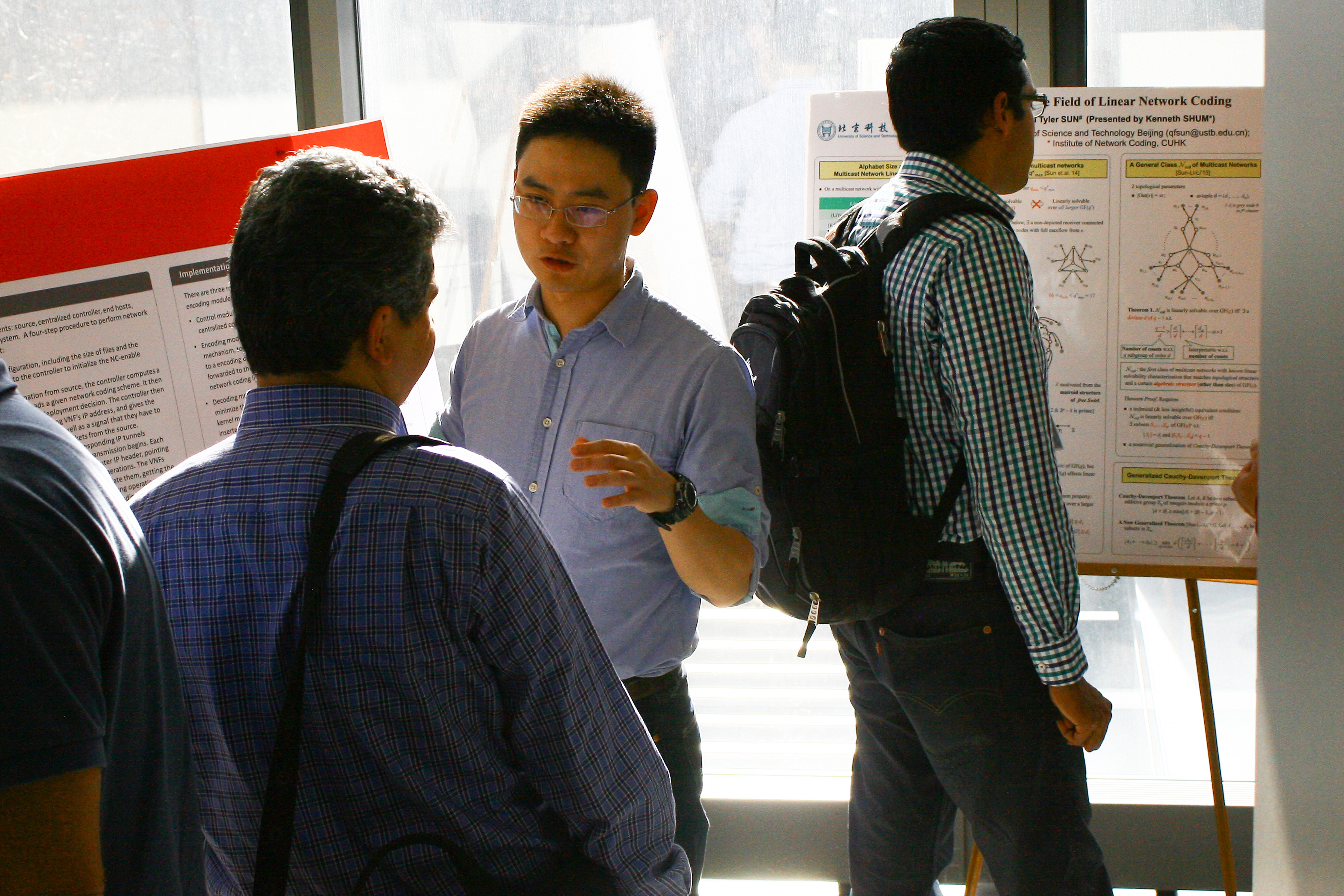 Poster session at the Network Coding workshop