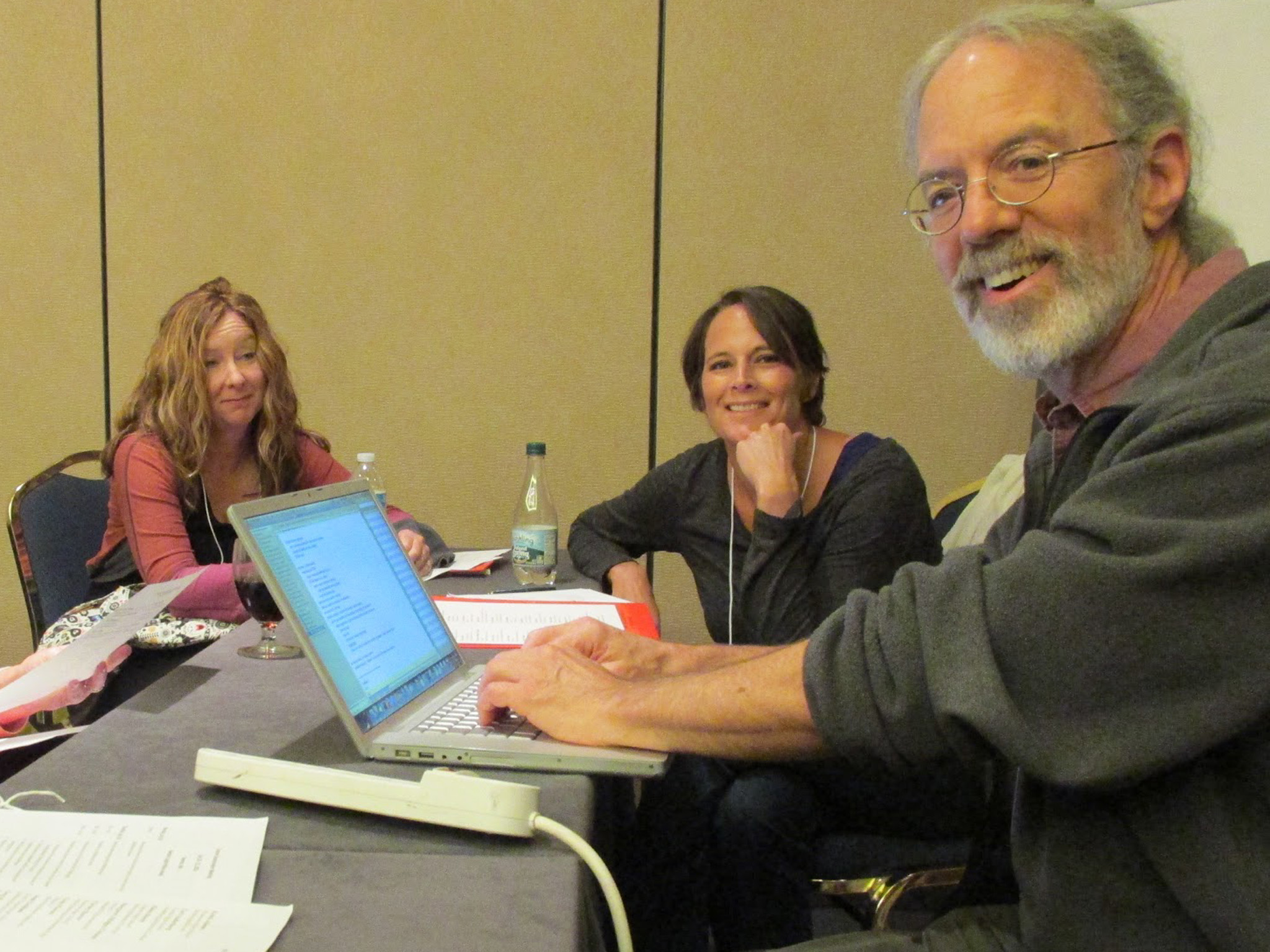 BioMath module co-author Gary Benson works with high school teachers