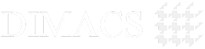 dimacs name logo white