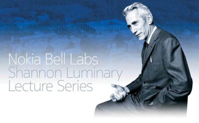 Nokia Bell Labs Shannon Luminary Lecture Series poster