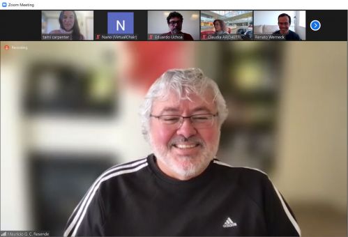 Zoom Meeting between challengers