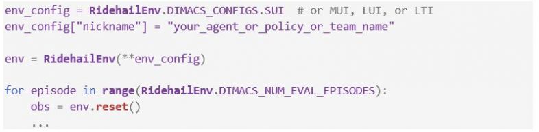 Initialization code