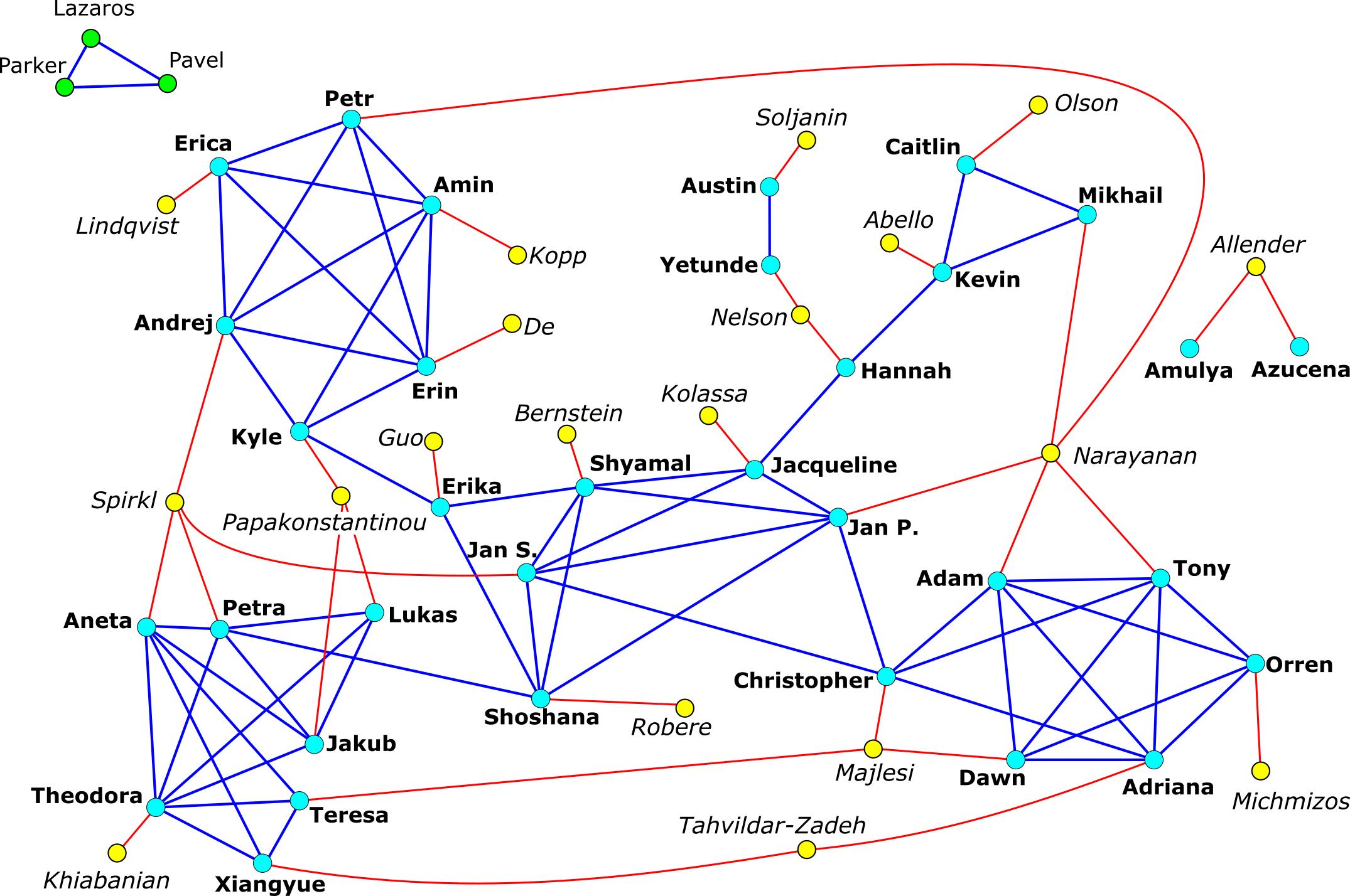 REU 2019 Puzzle Network