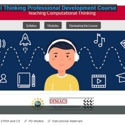 Teacher Professional Development in Computational Thinking 2020